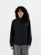 Hannoh Wessel Shirt Christina in Black - HANNOH at Worthwhile - shop TOP