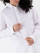 Hannoh Wessel Shirt Christina in White - HANNOH at Worthwhile - shop TOP