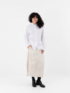 Hannoh Wessel Shirt Christina in White - HANNOH at Worthwhile - shop TOP