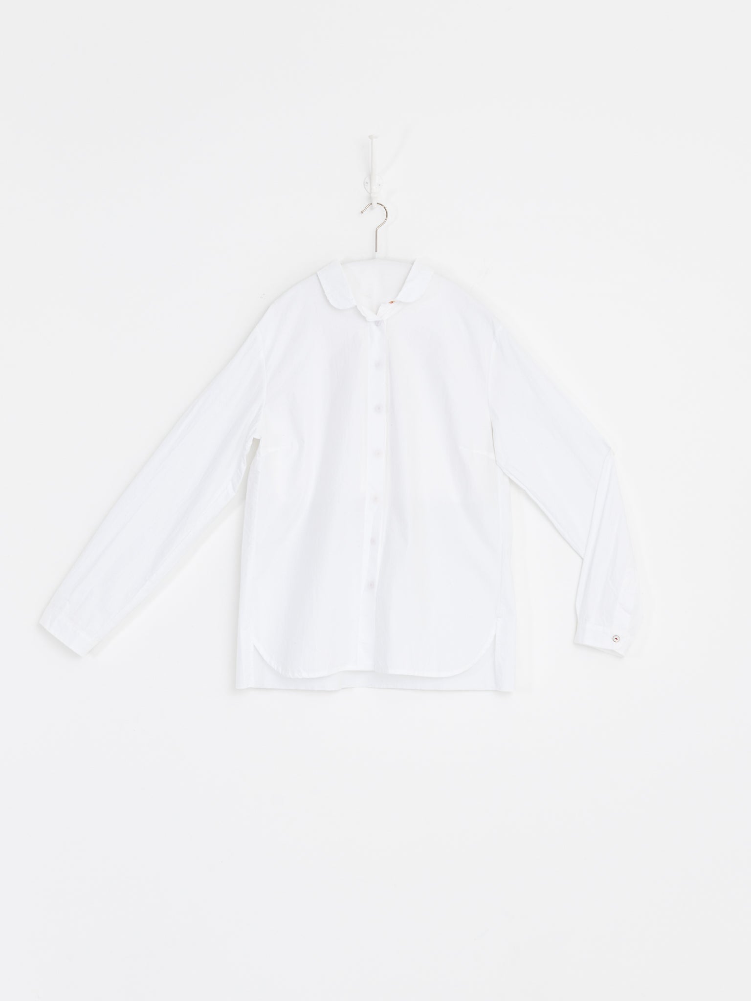 Hannoh Wessel Shirt Christina in White - HANNOH at Worthwhile - shop TOP
