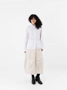 Hannoh Wessel Shirt Christina in White - HANNOH at Worthwhile - shop TOP