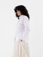 Hannoh Wessel Shirt Christina in White - HANNOH at Worthwhile - shop TOP