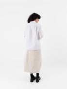 Hannoh Wessel Shirt Christina in White - HANNOH at Worthwhile - shop TOP