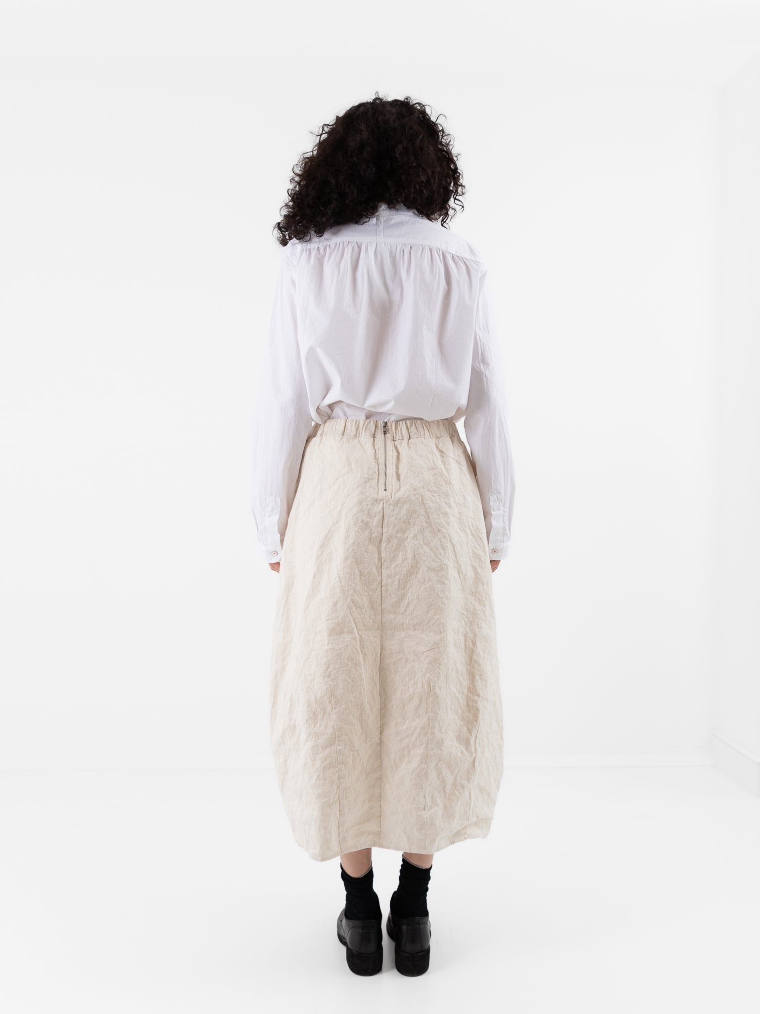 Hannoh Wessel Skirt Juliette in Natural - HANNOH at Worthwhile - shop SKIRT