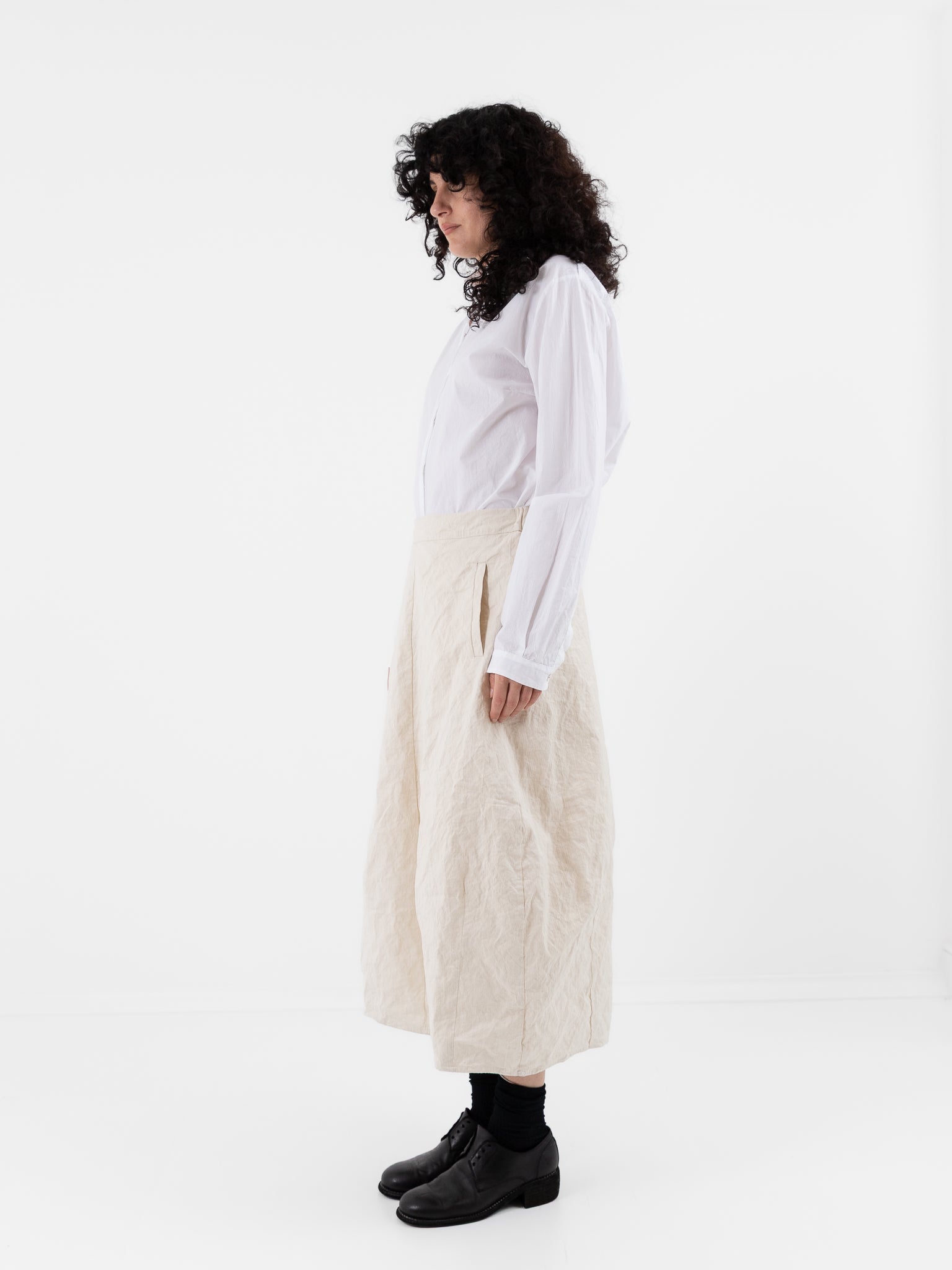 Hannoh Wessel Skirt Juliette in Natural - HANNOH at Worthwhile - shop SKIRT