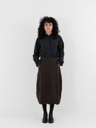 Hannoh Wessel Skirt Juliette in Sepia - HANNOH at Worthwhile - shop SKIRT