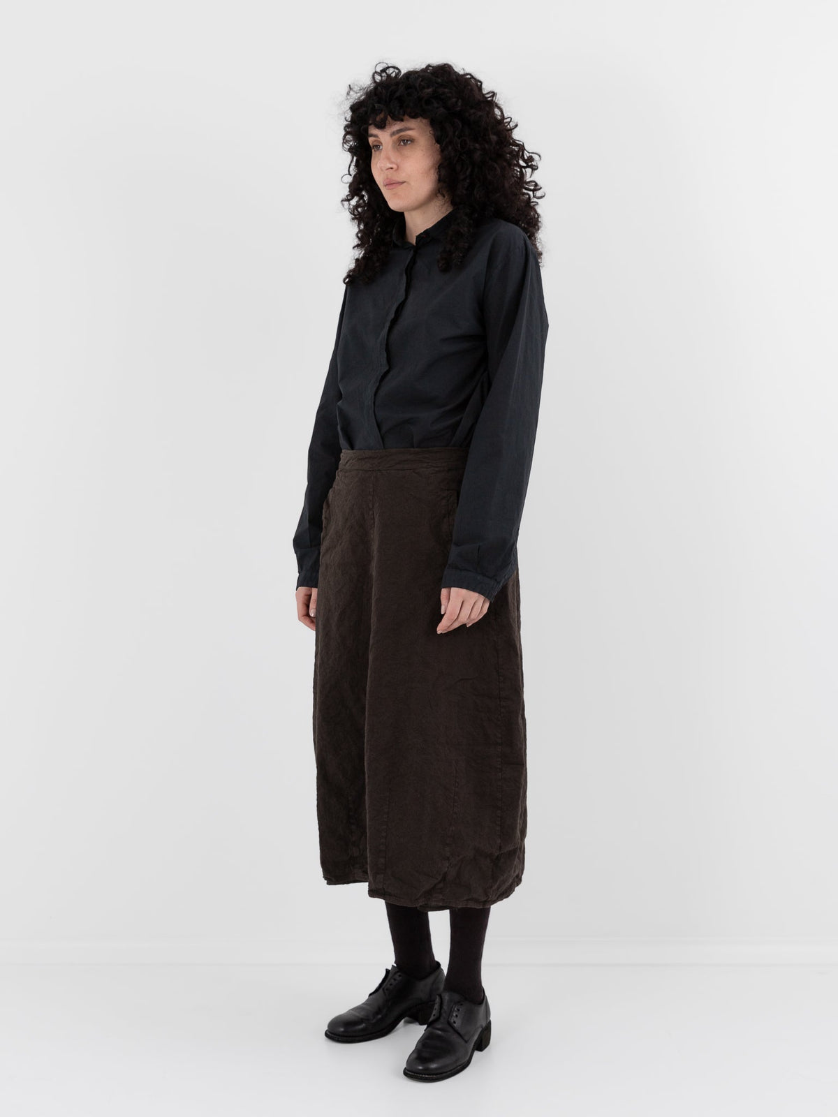 Hannoh Wessel Skirt Juliette in Sepia - HANNOH at Worthwhile - shop SKIRT