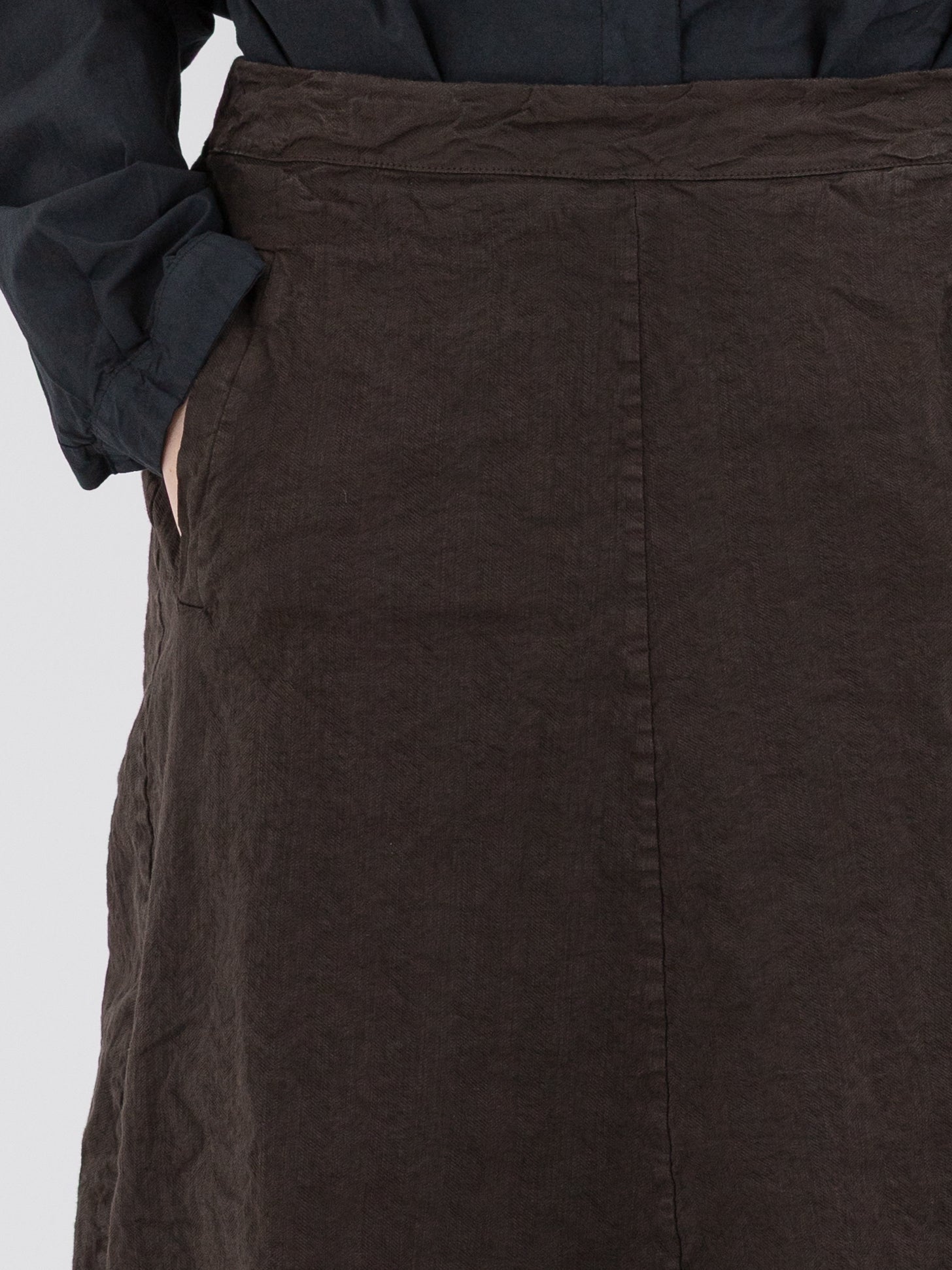 Hannoh Wessel Skirt Juliette in Sepia - HANNOH at Worthwhile - shop SKIRT