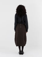 Hannoh Wessel Skirt Juliette in Sepia - HANNOH at Worthwhile - shop SKIRT