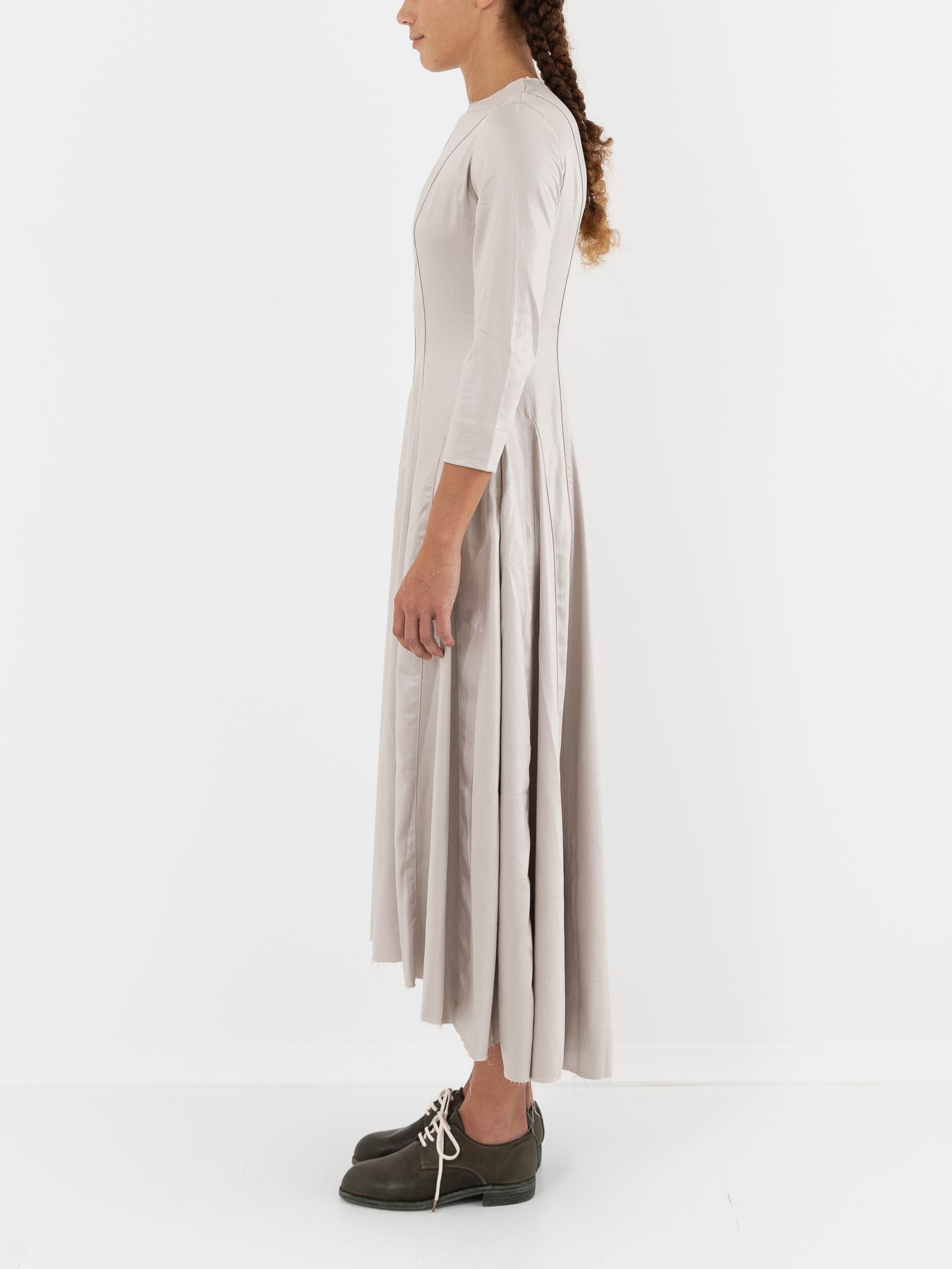 Hazel Brown Felled Seam Dress - Worthwhile