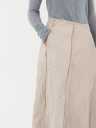 Hazel Brown Leather Wrap Skirt - Worthwhile