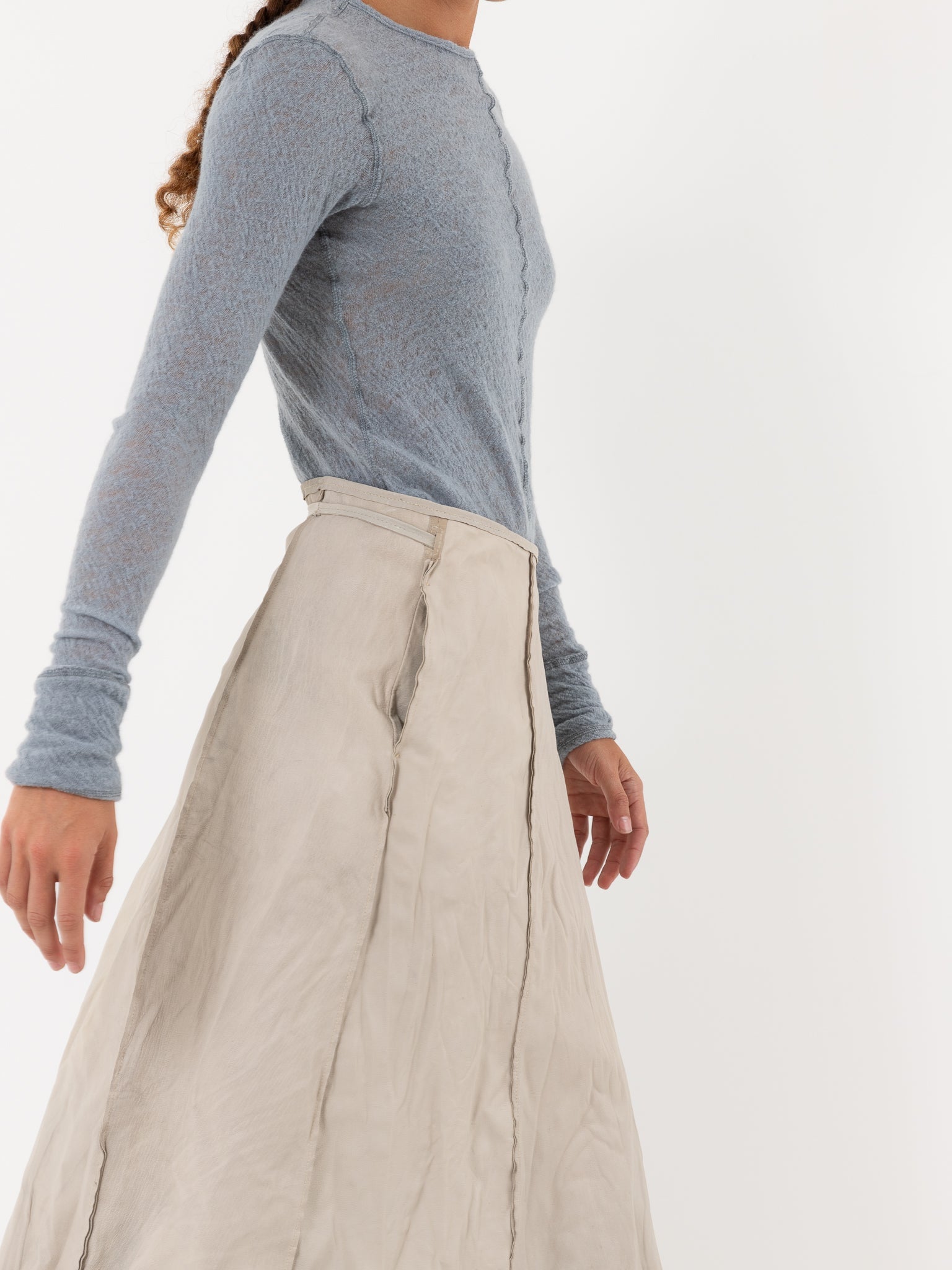 Hazel Brown Leather Wrap Skirt - Worthwhile