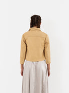 Hazel Brown Little Leather Jacket - Worthwhile - HAZEL BROWN