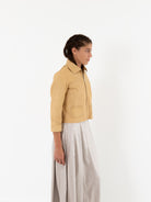 Hazel Brown Little Leather Jacket - Worthwhile - HAZEL BROWN