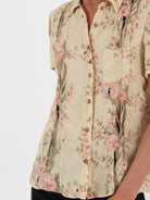 Hazel Brown Pintuck Blouse - Worthwhile