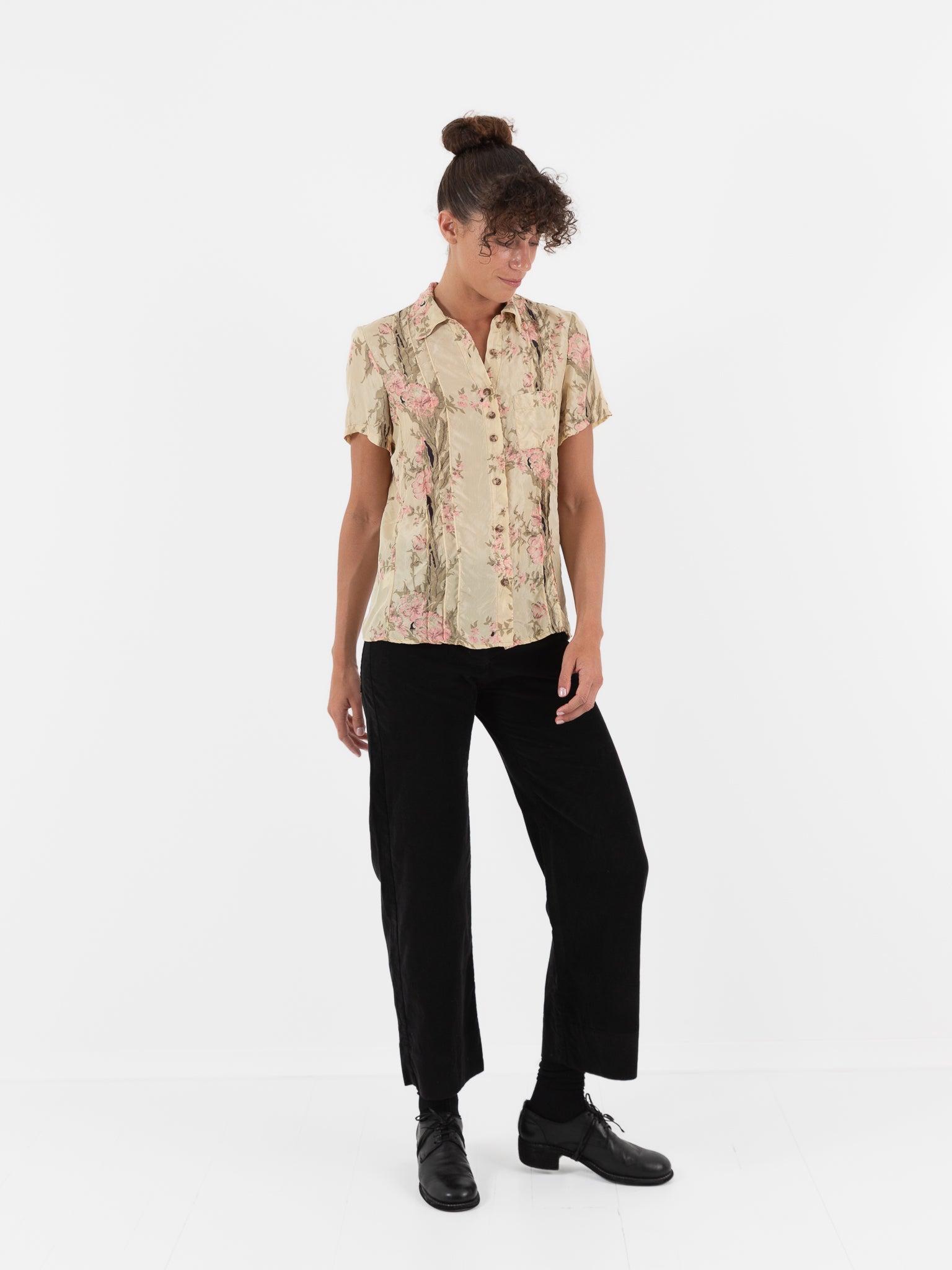 Hazel Brown Pintuck Blouse - Worthwhile