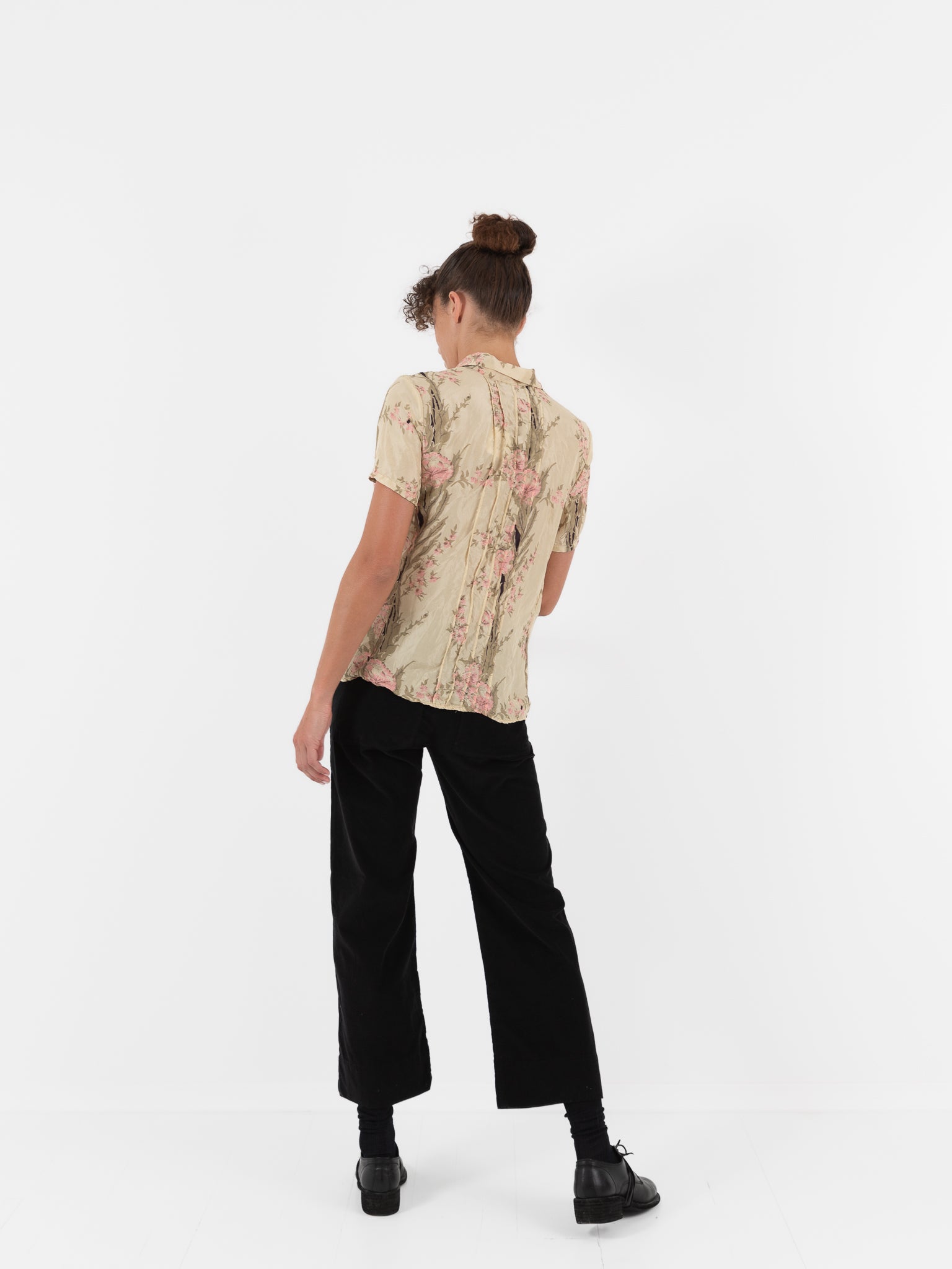 Hazel Brown Pintuck Blouse - Worthwhile