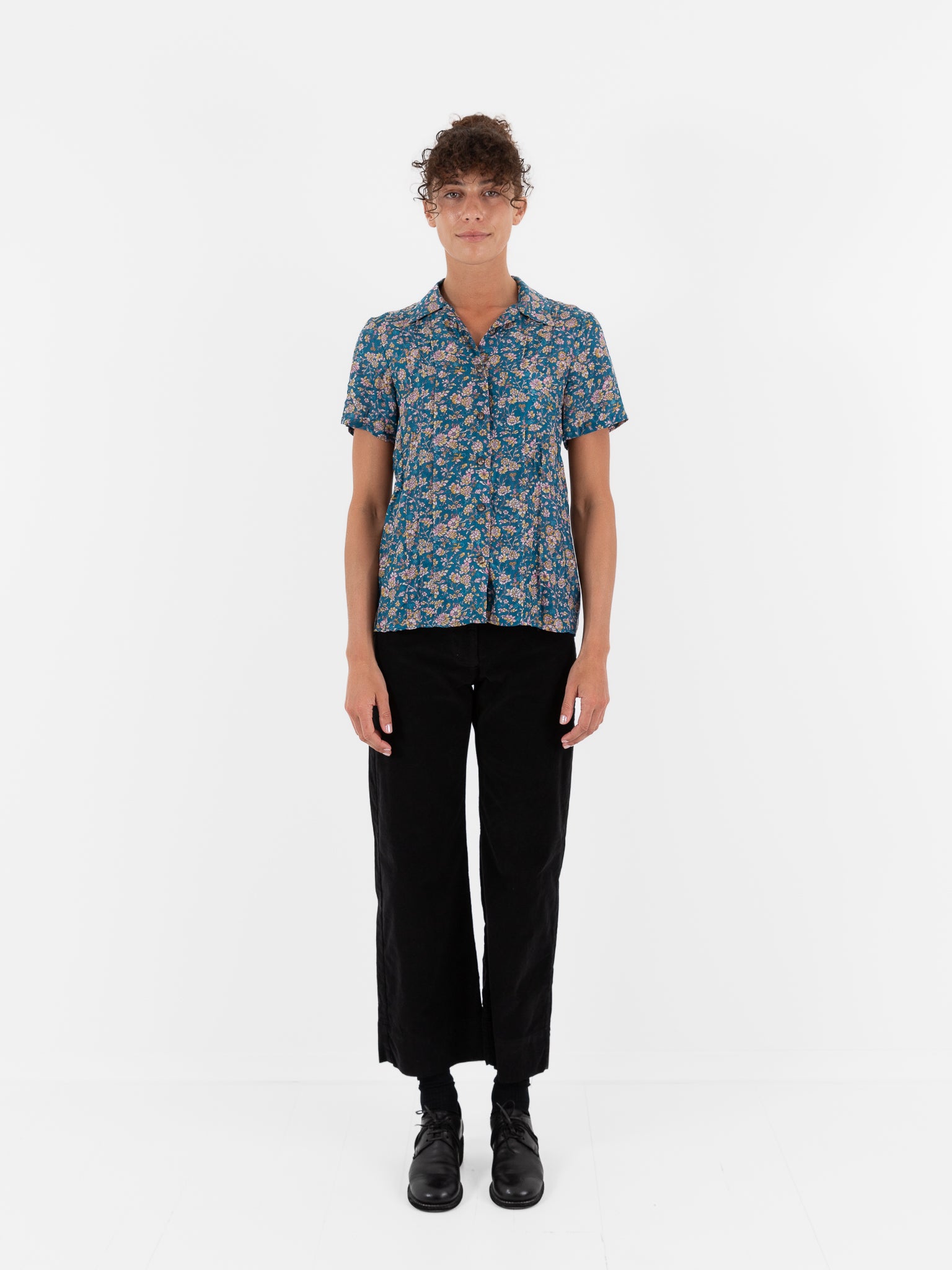 Hazel Brown Pintuck Blouse - Worthwhile