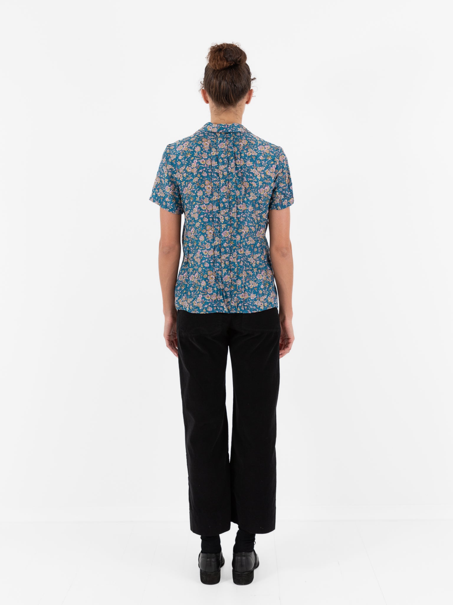 Hazel Brown Pintuck Blouse - Worthwhile