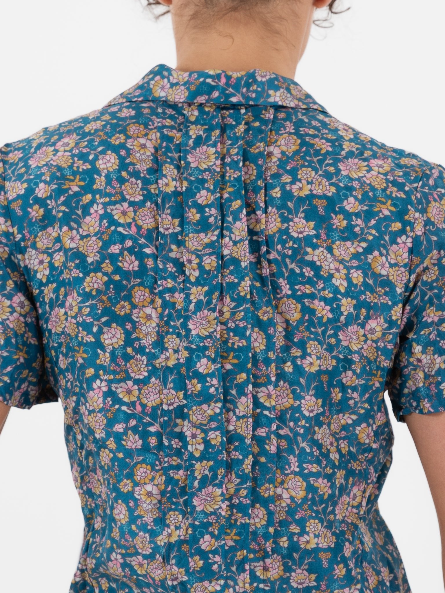 Hazel Brown Pintuck Blouse - Worthwhile