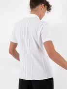 Hazel Brown Pintuck Blouse - Worthwhile