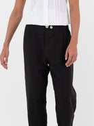 Hazel Brown Linen Trousers - Worthwhile