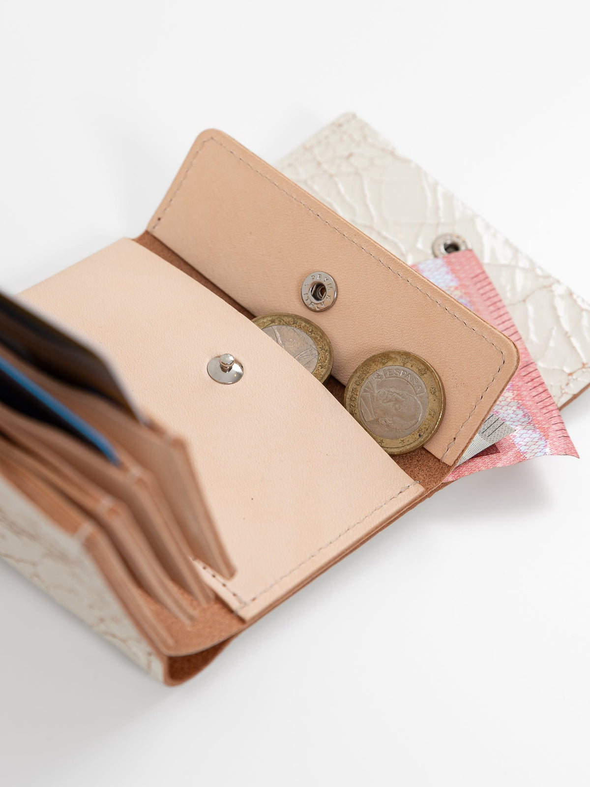 Hender Scheme Accordian Wallet in White - HENDER SCHEME at Worthwhile - shop WALLET