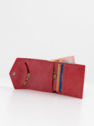 Hender Scheme Flap Wallet in Red - HENDER SCHEME at Worthwhile - shop WALLET