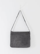 Hender Scheme Large Flap Shoulder Bag in Dark Grey - HENDER SCHEME at Worthwhile - shop BAG