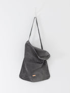 Hender Scheme Large Flap Shoulder Bag in Dark Grey - HENDER SCHEME at Worthwhile - shop BAG