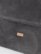 Hender Scheme Large Flap Shoulder Bag in Dark Grey - HENDER SCHEME at Worthwhile - shop BAG