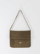 Hender Scheme Large Flap Shoulder Bag in Khaki - HENDER SCHEME at Worthwhile - shop BAG