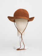 Horisaki Rollable Hat in Red Rock - HORISAKI at Worthwhile - shop HAT
