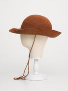 Horisaki Rollable Hat in Red Rock - HORISAKI at Worthwhile - shop HAT