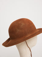 Horisaki Rollable Hat in Red Rock - HORISAKI at Worthwhile - shop HAT