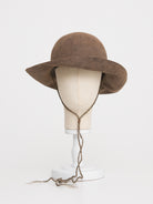 Horisaki Rollable Hat in Grey Rock - HORISAKI at Worthwhile - shop HAT