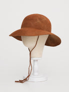 Horisaki Rollable Hat in Red Rock - HORISAKI at Worthwhile - shop HAT