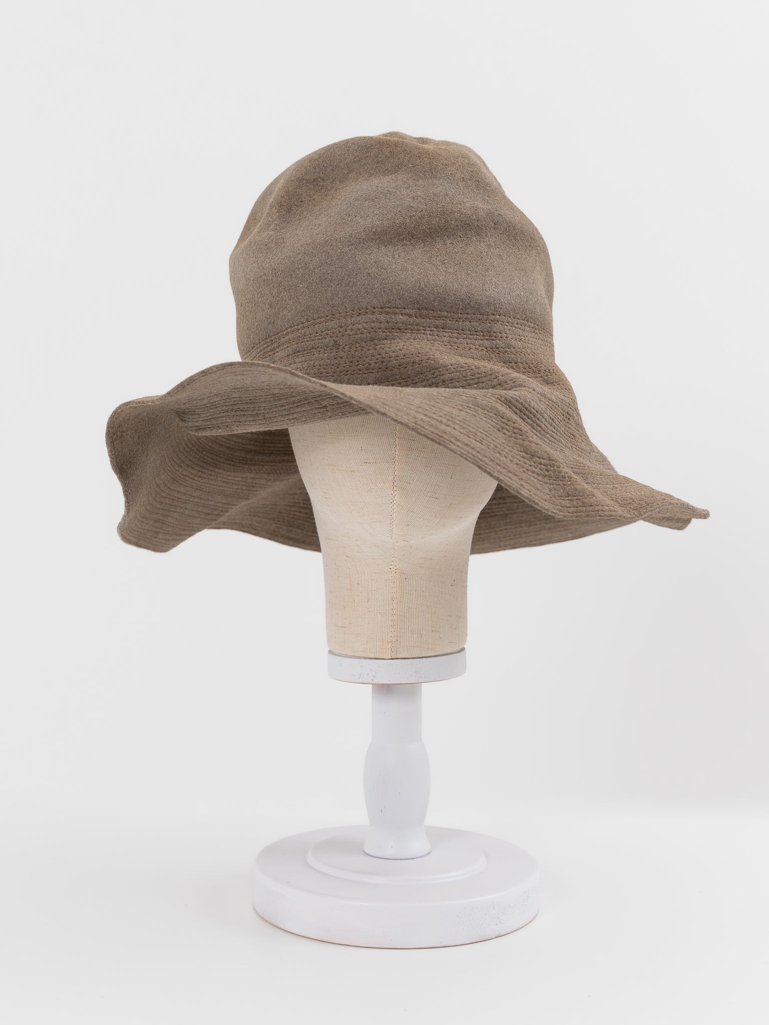 Horisaki Hat Y009 in Iron - HORISAKI at Worthwhile - shop HAT
