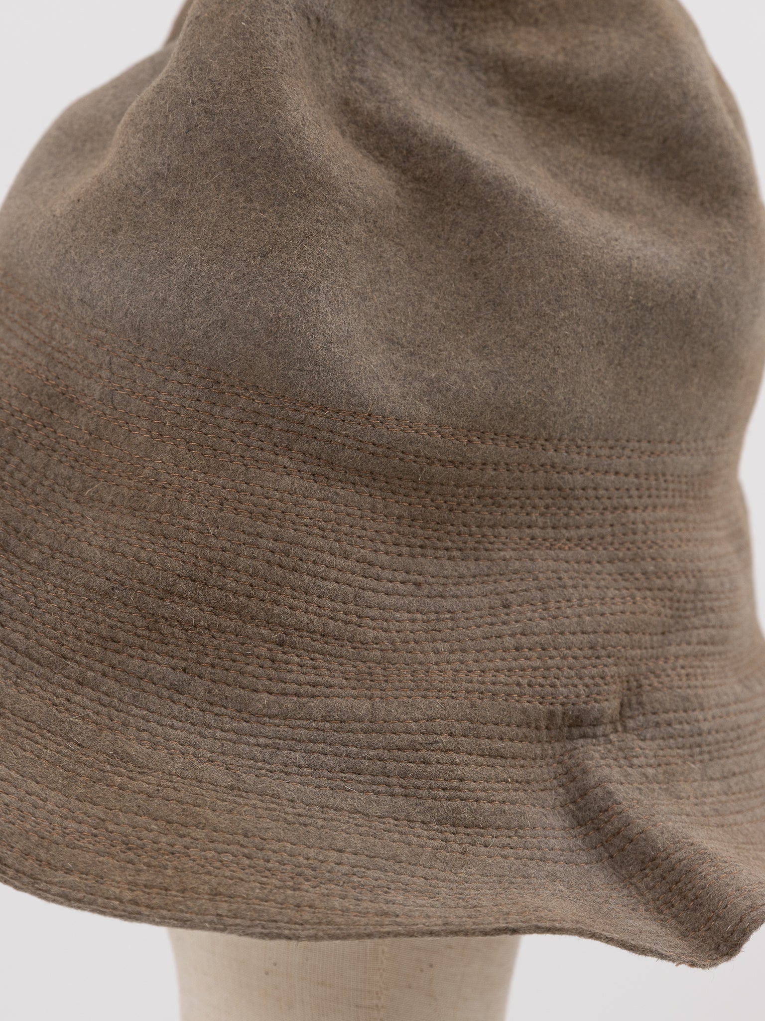 Horisaki Hat Y009 in Iron - HORISAKI at Worthwhile - shop HAT