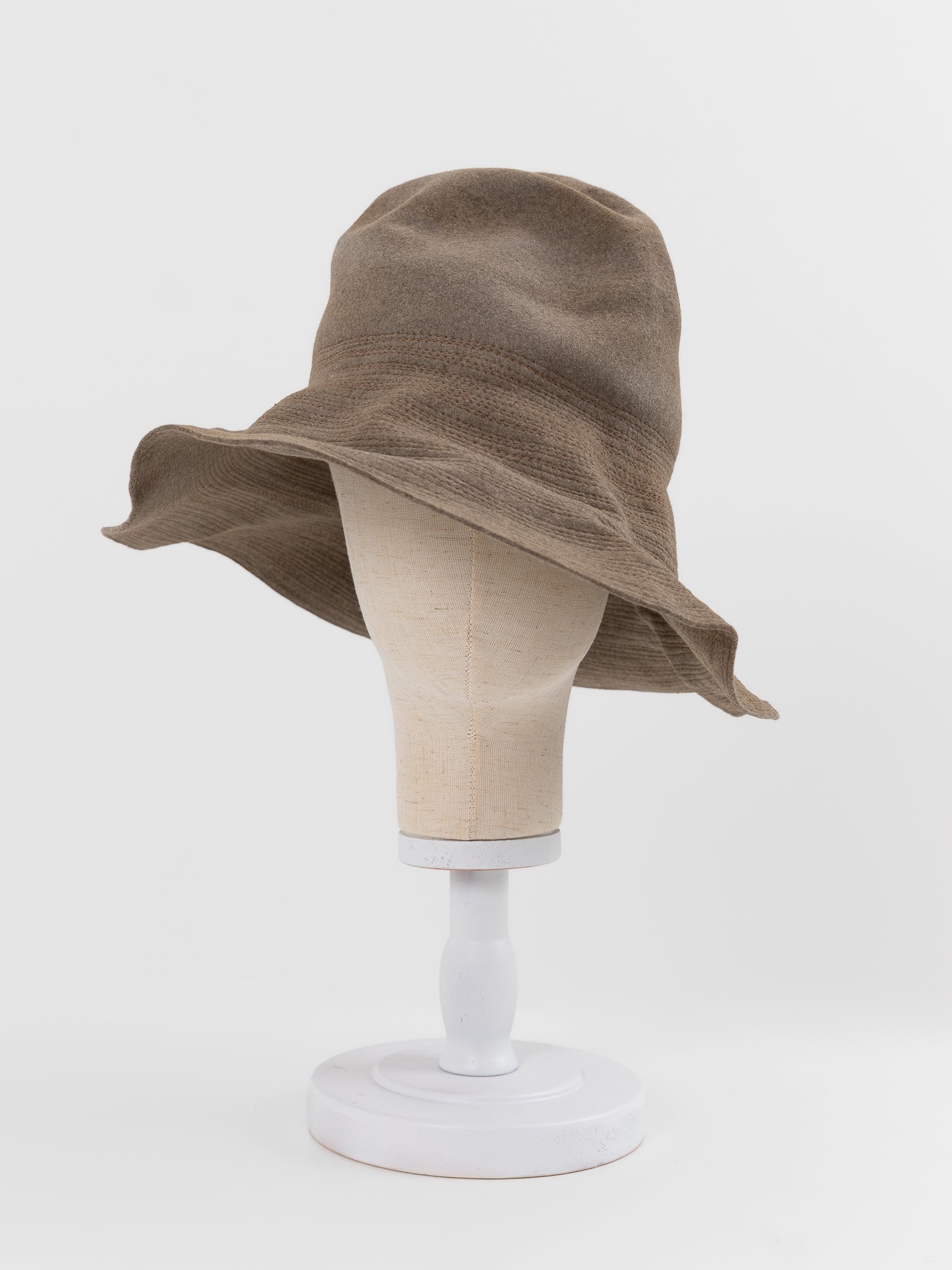 Horisaki Hat Y009 in Iron - HORISAKI at Worthwhile - shop HAT