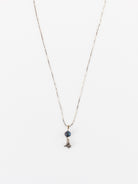 Atelier Inscrire Keshi Pearl with Rose Necklace - Worthwhile - ATELIER INSCRIRE