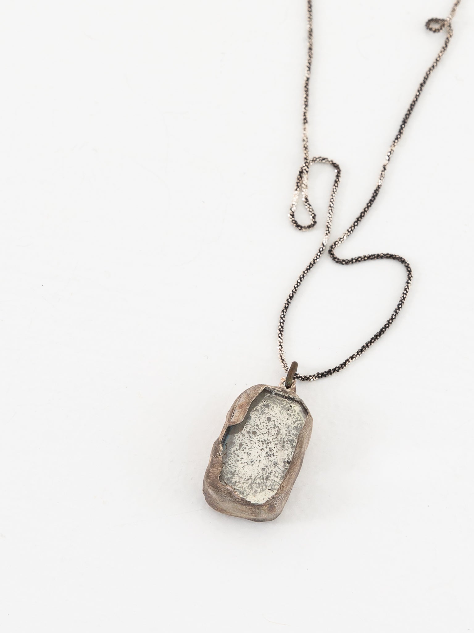 Atelier Inscrire Broken Mirror Necklace - Worthwhile - ATELIER INSCRIRE