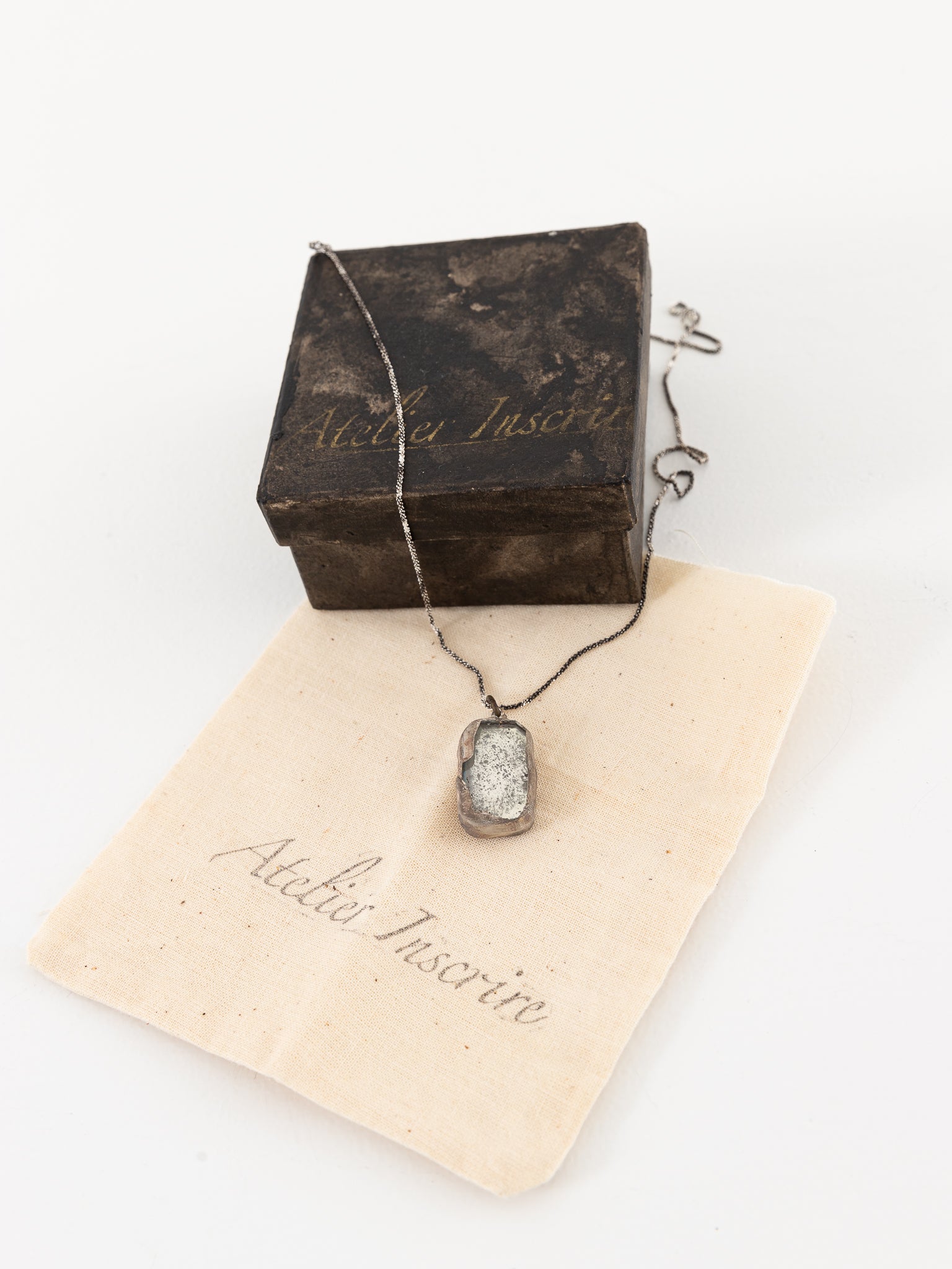 Atelier Inscrire Broken Mirror Necklace - Worthwhile - ATELIER INSCRIRE