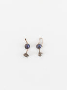 Atelier Inscrire Keshi Pearl with Rose Earrings - Worthwhile - ATELIER INSCRIRE