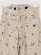 John Alexander Skelton Moonsailor Trouser in Stone Floral - JOHN ALEXANDER SKELTON at Worthwhile - shop PANT