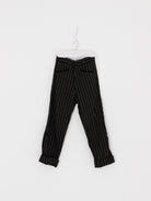 John Alexander Skelton Kilvert Trouser in Black/White - JOHN ALEXANDER SKELTON at Worthwhile - shop PANT