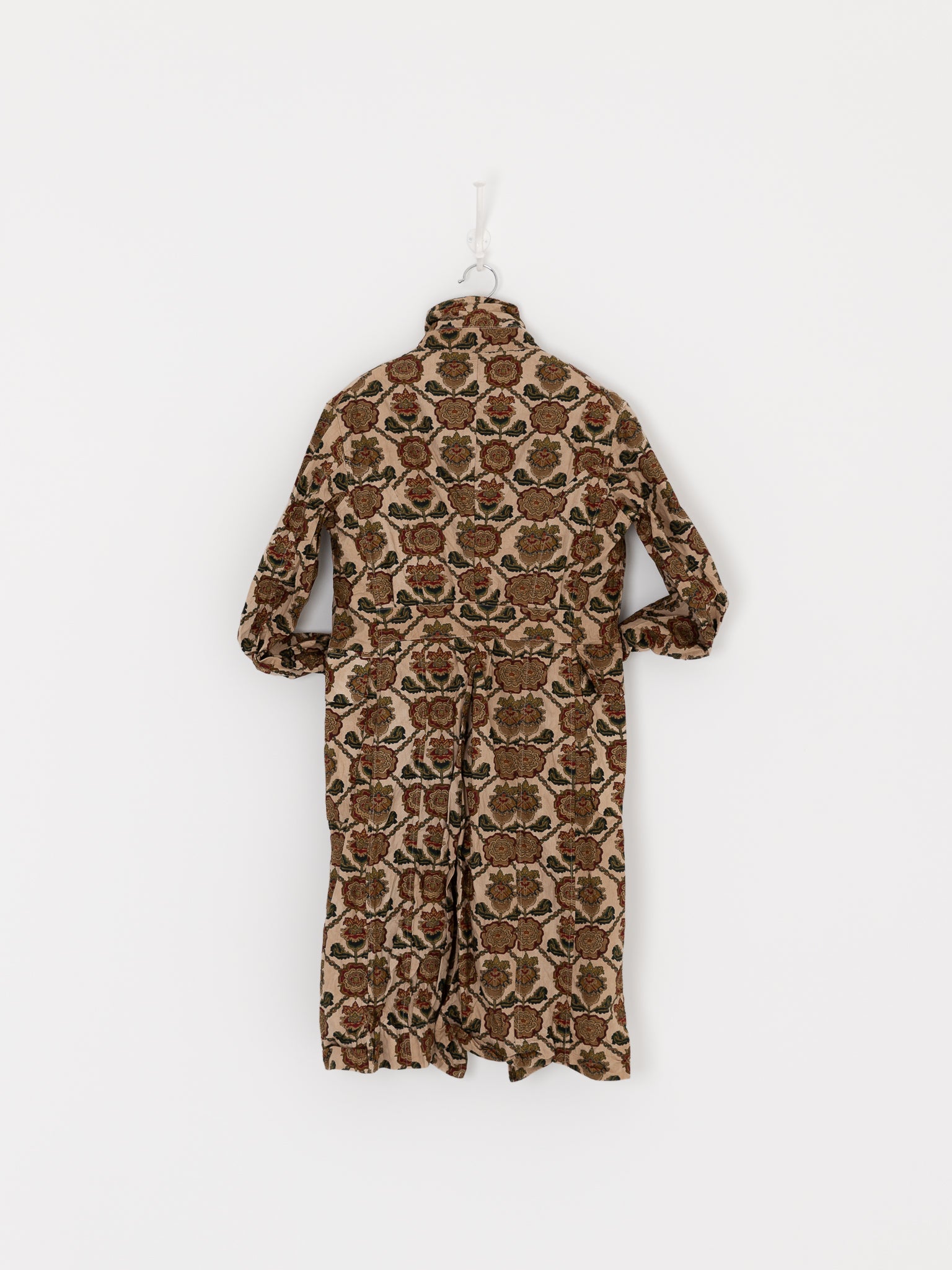 John Alexander Skelton Horace Cinch Coat in Tea/Flower - JOHN ALEXANDER SKELTON at Worthwhile - shop COAT