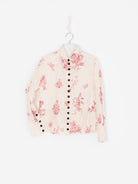 John Alexander Skelton Moon Shirt in Cream/Red - JOHN ALEXANDER SKELTON at Worthwhile - shop TOP