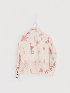 John Alexander Skelton Moon Shirt in Cream/Red - JOHN ALEXANDER SKELTON at Worthwhile - shop TOP