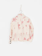 John Alexander Skelton Moon Shirt in Cream/Red - JOHN ALEXANDER SKELTON at Worthwhile - shop TOP
